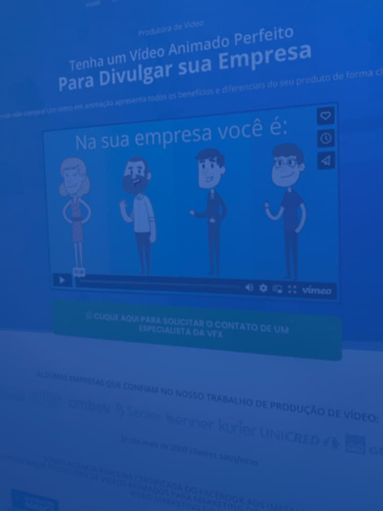 Páginas de Venda